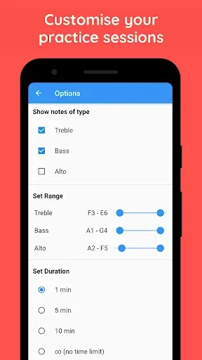 Скриншот 4 — Music Tutor (Sight Reading)