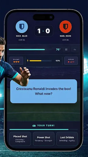 Скриншот 2 — Rise of a Pro: Football Career