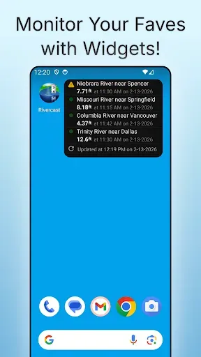 Скриншот 5 — Rivercast - River Levels App