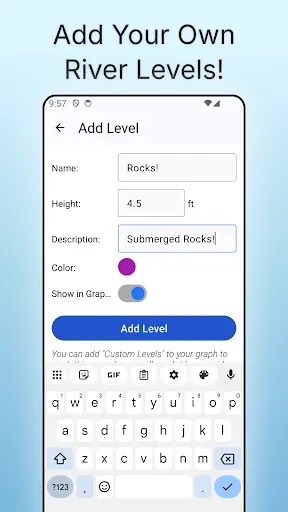 Скриншот 6 — Rivercast - River Levels App