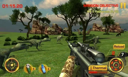 Скриншот 4 — Дикий охотник - Wild Hunter 3D