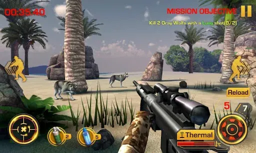 Скриншот 7 — Дикий охотник - Wild Hunter 3D
