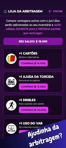 Скриншот 7 — Jogo do Milhão do Futebol