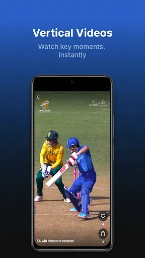 Скриншот 2 — ESPNcricinfo - Live Cricket