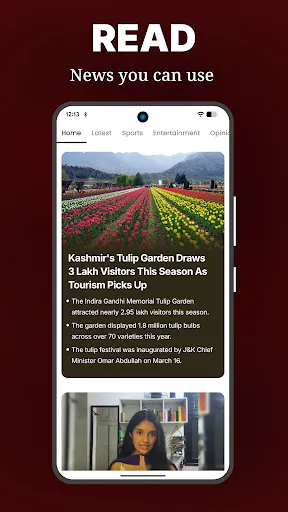Скриншот 1 — NDTV : Daily News & Updates