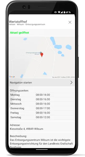 Скриншот 5 — Abfallapp Landkreis Grafschaft