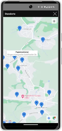 Скриншот 5 — EVS Abfall-App
