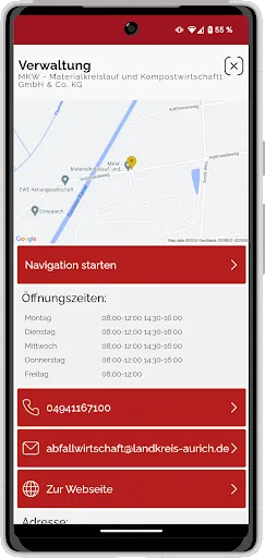 Скриншот 3 — AbfallApp Landkreis Aurich