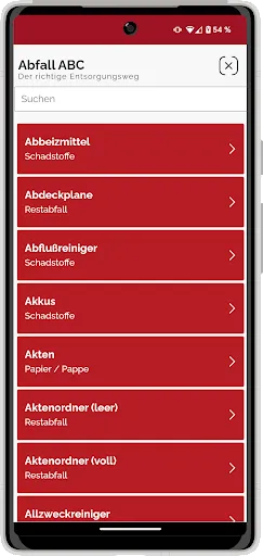 Скриншот 5 — AbfallApp Landkreis Aurich