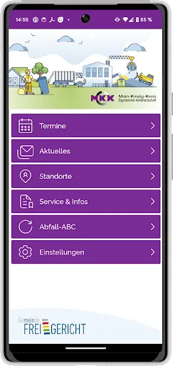 Скриншот 1 — Abfallapp MKK