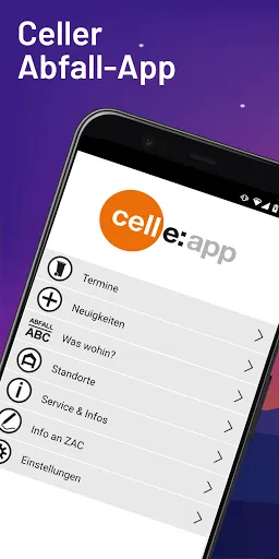 Скриншот 1 — Abfall-App Celle