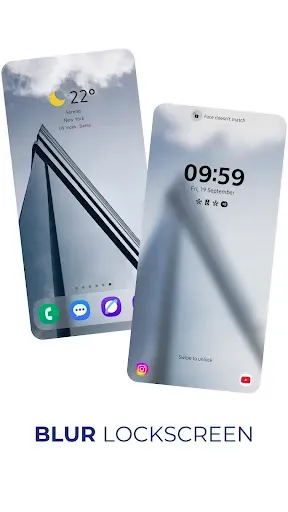 Скриншот 2 — BlurDock: Blur Dock Bar