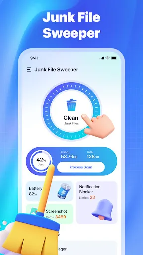 Скриншот 1 — Junk File Sweeper