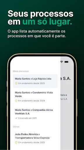 Скриншот 5 — Jusbrasil: Consultar Processos