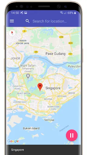 Скриншот 5 — Fake GPS Location Professional