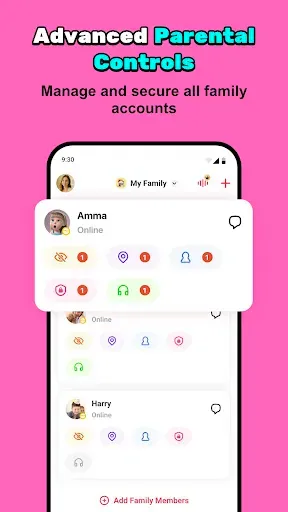Скриншот 1 — JusTalk Family Messenger