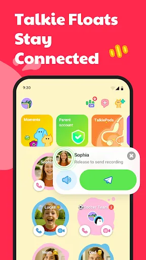 Скриншот 3 — JusTalk Kids Messenger