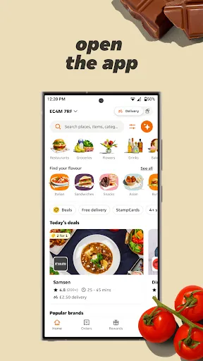 Скриншот 2 — Just Eat - Food Delivery