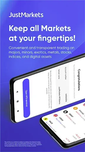 Скриншот 1 — JustMarkets Trading