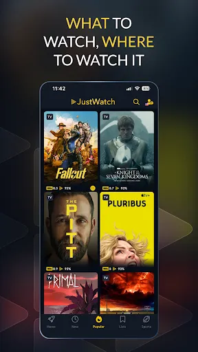 Скриншот 1 — JustWatch - Streaming Guide