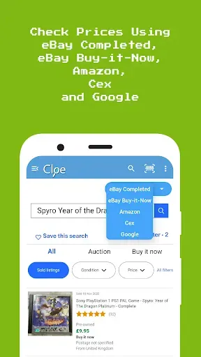 Скриншот 4 — Cloe Completed Listing on eBay