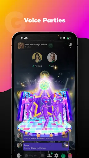 Скриншот 5 — Ginwa-Games & Voice Chat Rooms