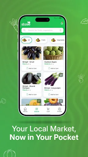 Скриншот 6 — Sbzee: Fresh Fruits & Veggies