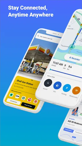 Скриншот 1 — GPS Maps, Navigation & Traffic