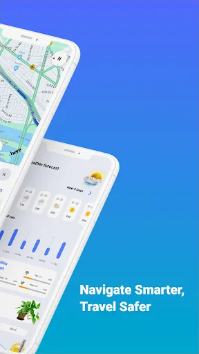 Скриншот 2 — GPS Maps, Navigation & Traffic