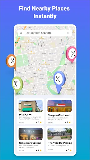 Скриншот 5 — GPS Maps, Navigation & Traffic