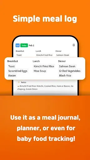 Скриншот 6 — MealLog - Meal Planner