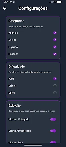 Скриншот 3 — Jogo da Forca Interativo
