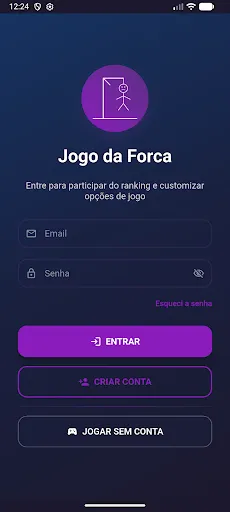Скриншот 4 — Jogo da Forca Interativo