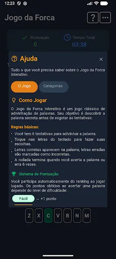 Скриншот 5 — Jogo da Forca Interativo