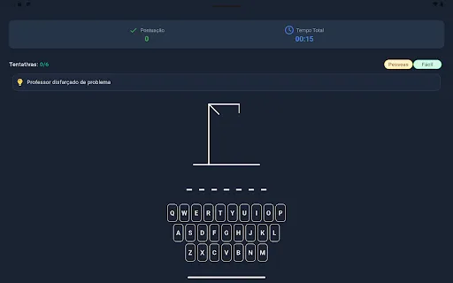 Скриншот 8 — Jogo da Forca Interativo