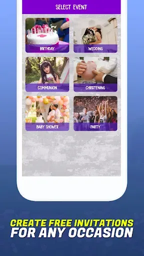Скриншот 1 — Invitation Maker－Card Creator