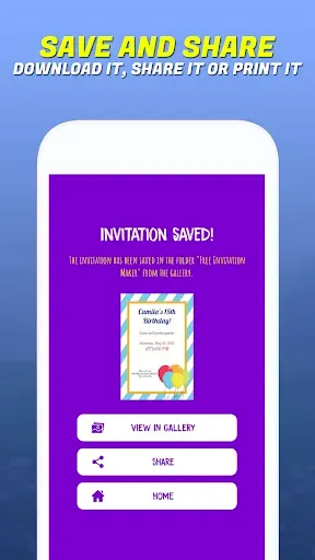 Скриншот 4 — Invitation Maker－Card Creator
