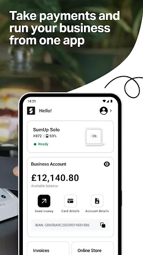 Скриншот 2 — SumUp: Payments and POS
