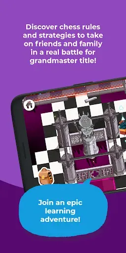 Скриншот 3 — Kahoot! Learn Chess: DragonBox