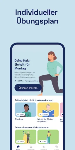 Скриншот 2 — Kaia Rückenschmerzen