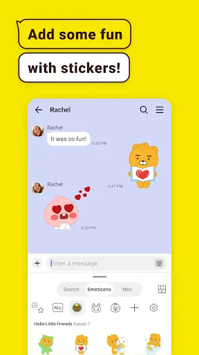 Скриншот 3 — KakaoTalk : Мессенджер