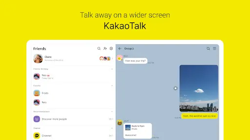 Скриншот 8 — KakaoTalk : Мессенджер