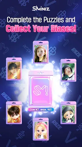 Скриншот 4 — SMiniz: K-POP Puzzle Game