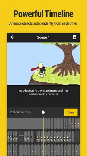 Скриншот 2 — Mooltik: Storyboard & Animate