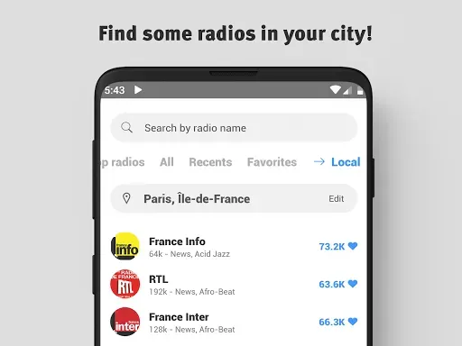 Скриншот 4 — Мировое Радио FM Онлайн