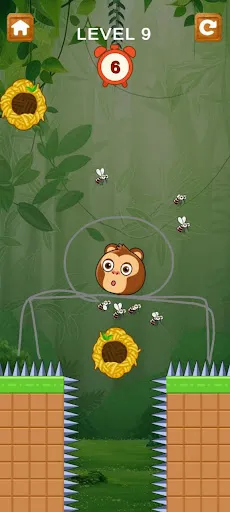 Скриншот 2 — Mosquito Attack Monkey Rescue