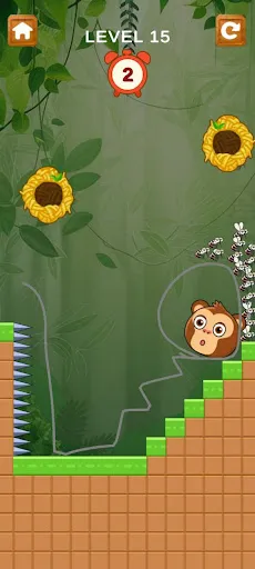 Скриншот 4 — Mosquito Attack Monkey Rescue
