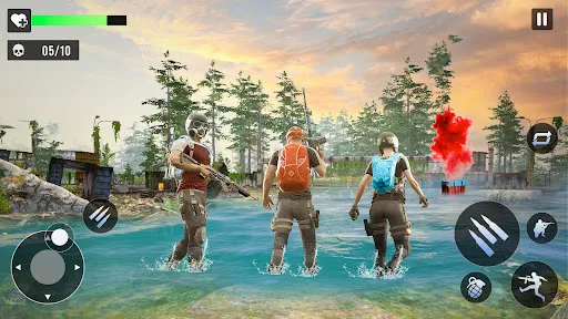 Скриншот 4 — FPS offline Gun Shooting Games