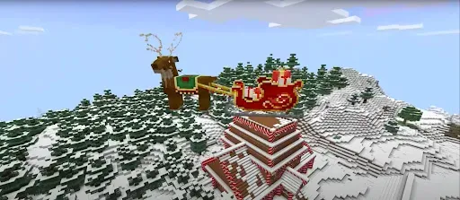 Скриншот 2 — Моды на Новый Год в Minecraft