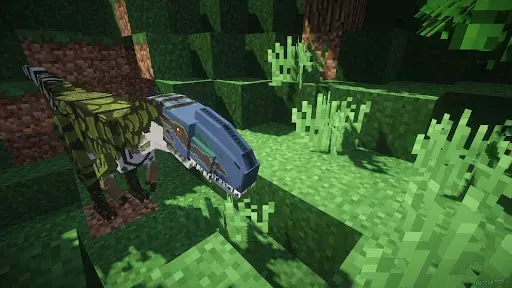 Скриншот 3 — Динозавры в Minecraft PE 2025